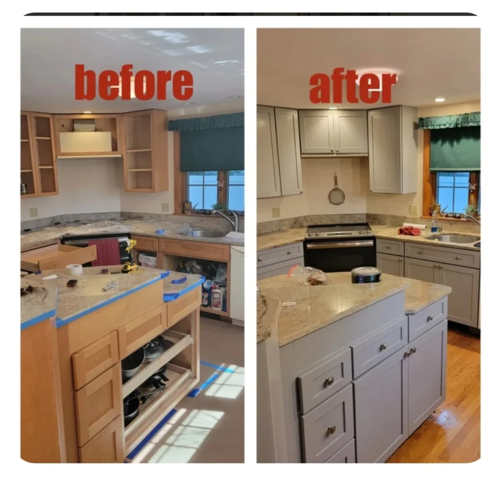 cabinet painting
